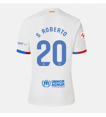 Barcelona Sergi Roberto #20 Replika Udebanetrøje Dame 2023-24 Kortærmet